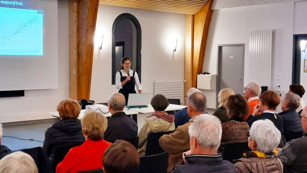 Conférence sur l'IA par Marie-Jérôme.