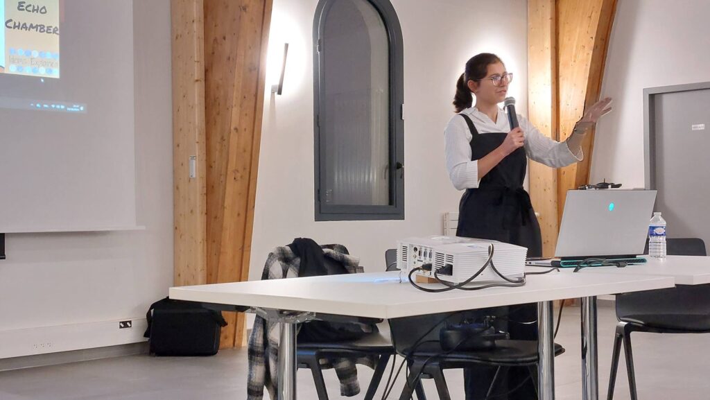 Conférence sur l'IA par Marie-Jérôme.