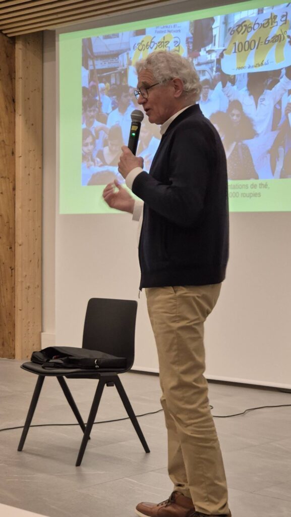 Conférence Sri Lanka du 22 janvier 2025 par Alain Viot.