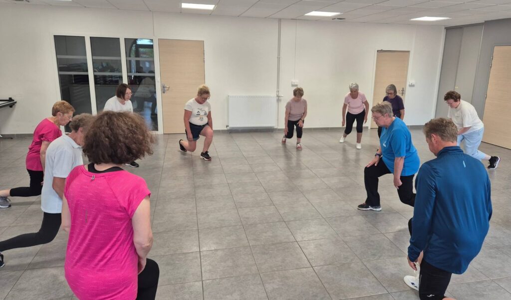 Cours de Gym lu lundi soir avec Martine Maunit