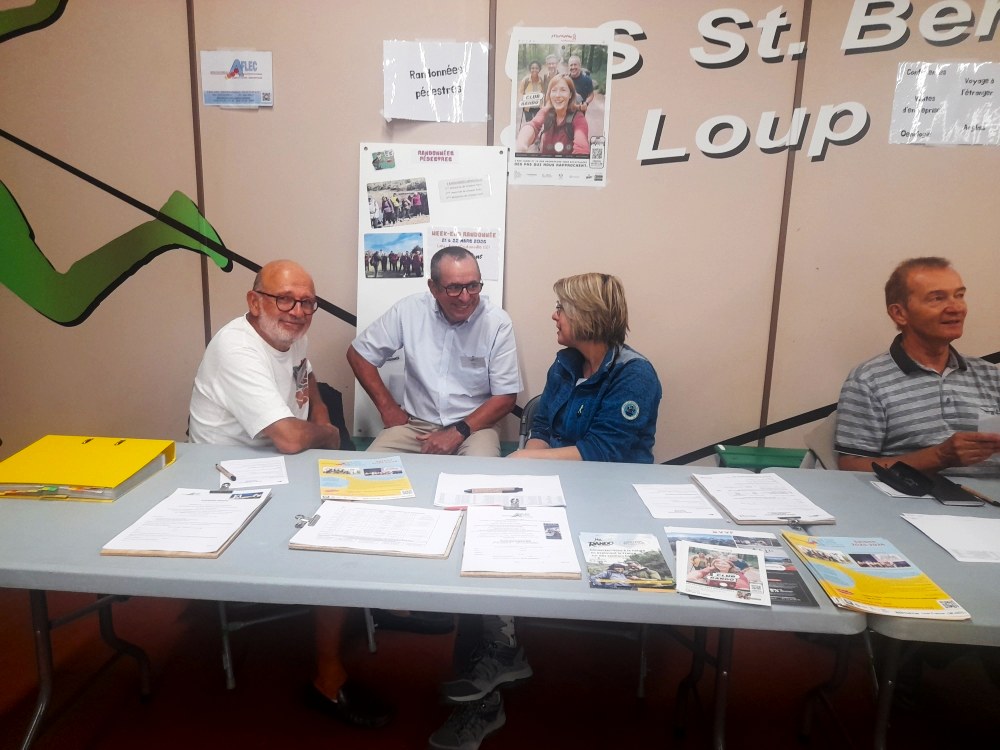 Aflec au forum des associations du 30/08/2025.