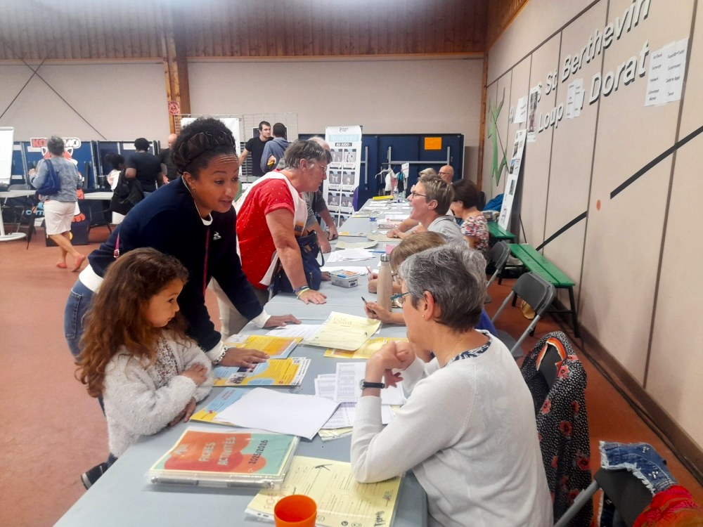 Aflec au forum des associations du 30/08/2025.