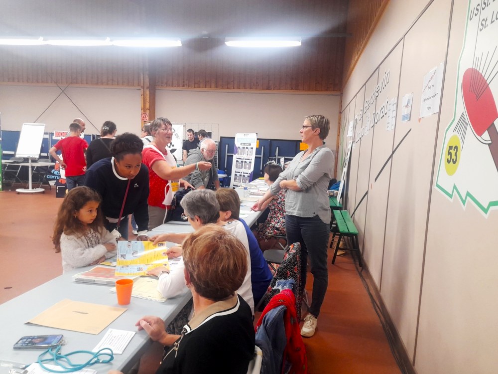 Aflec au forum des associations du 30/08/2025.