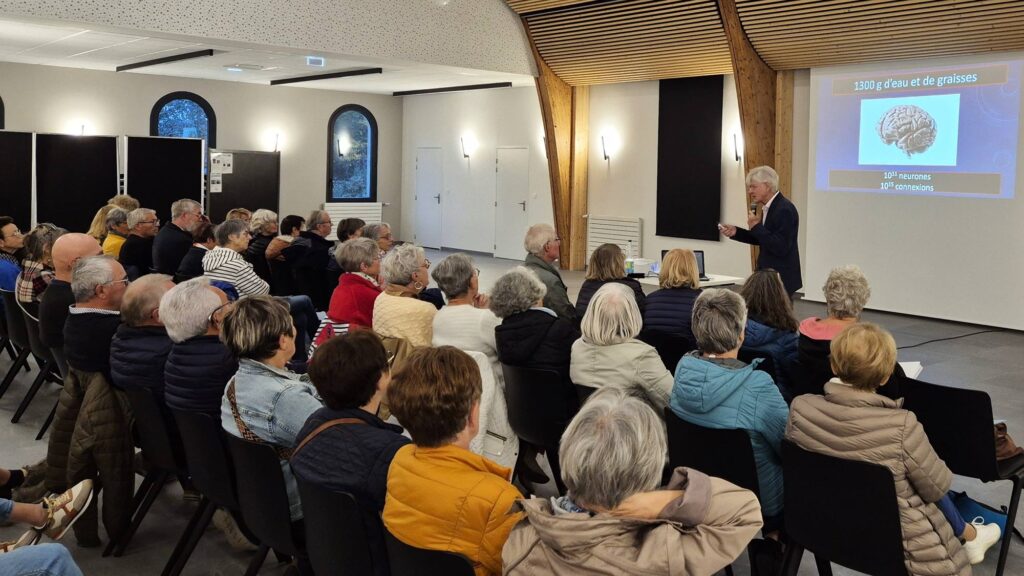 Conférence Comment ralentir le vieillissement du cerveau du 15 oct 2025.