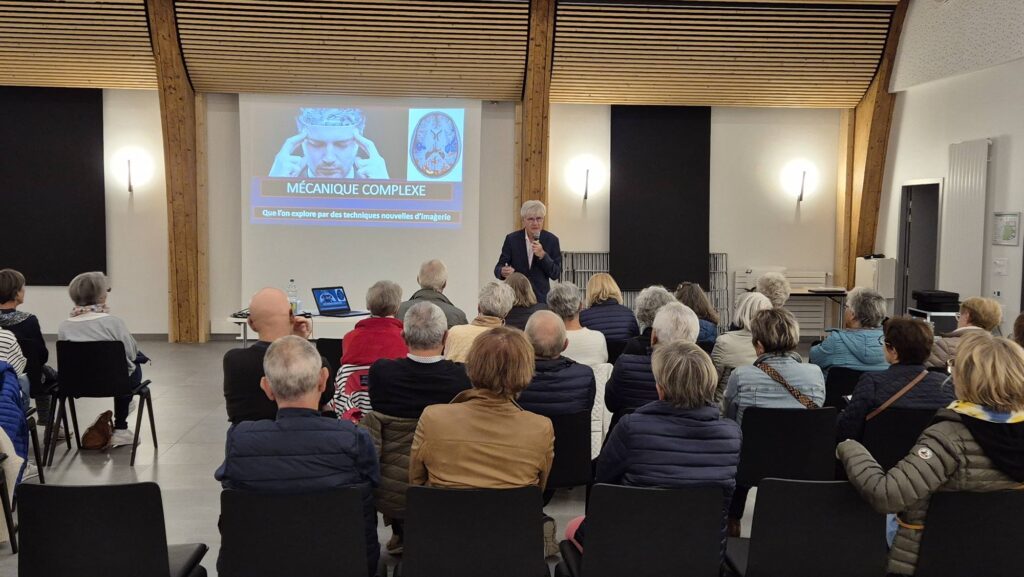 Conférence Comment ralentir le vieillissement du cerveau du 15 oct 2025.