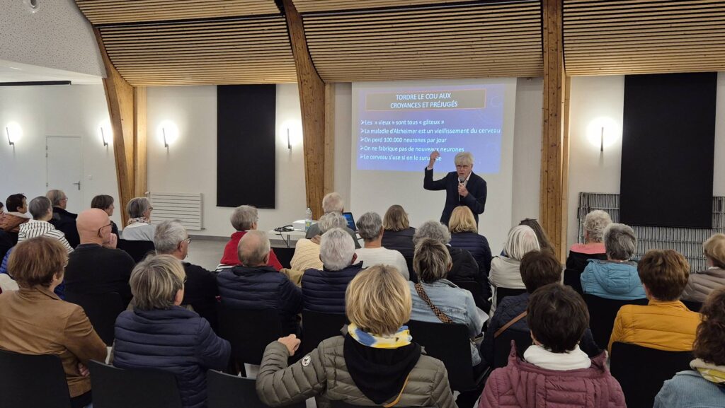 Conférence Comment ralentir le vieillissement du cerveau du 15 oct 2025.