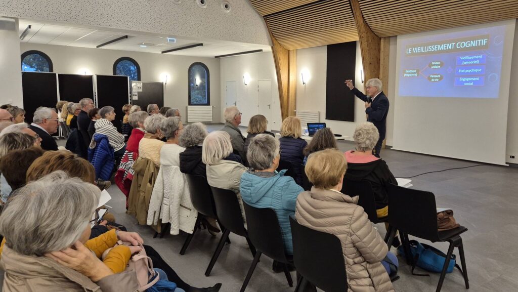 Conférence Comment ralentir le vieillissement du cerveau du 15 oct 2025.