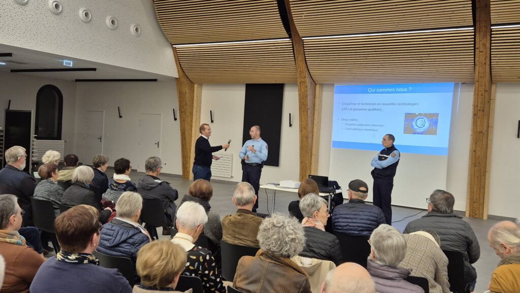 Conférence Malveillance numérique et Arnaque Cyber du 12 nov 2025.