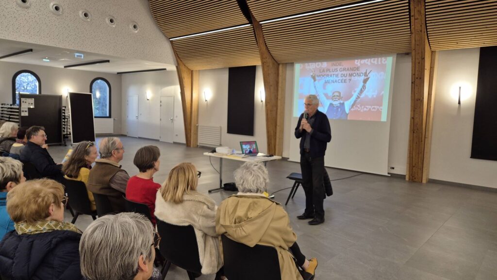 Conférence L'Inde la plus grande démocratie du monde menacée