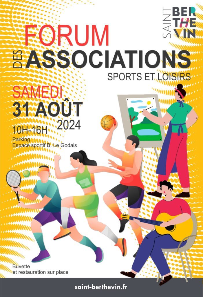 Affiche Forum des sports et des associations 2024