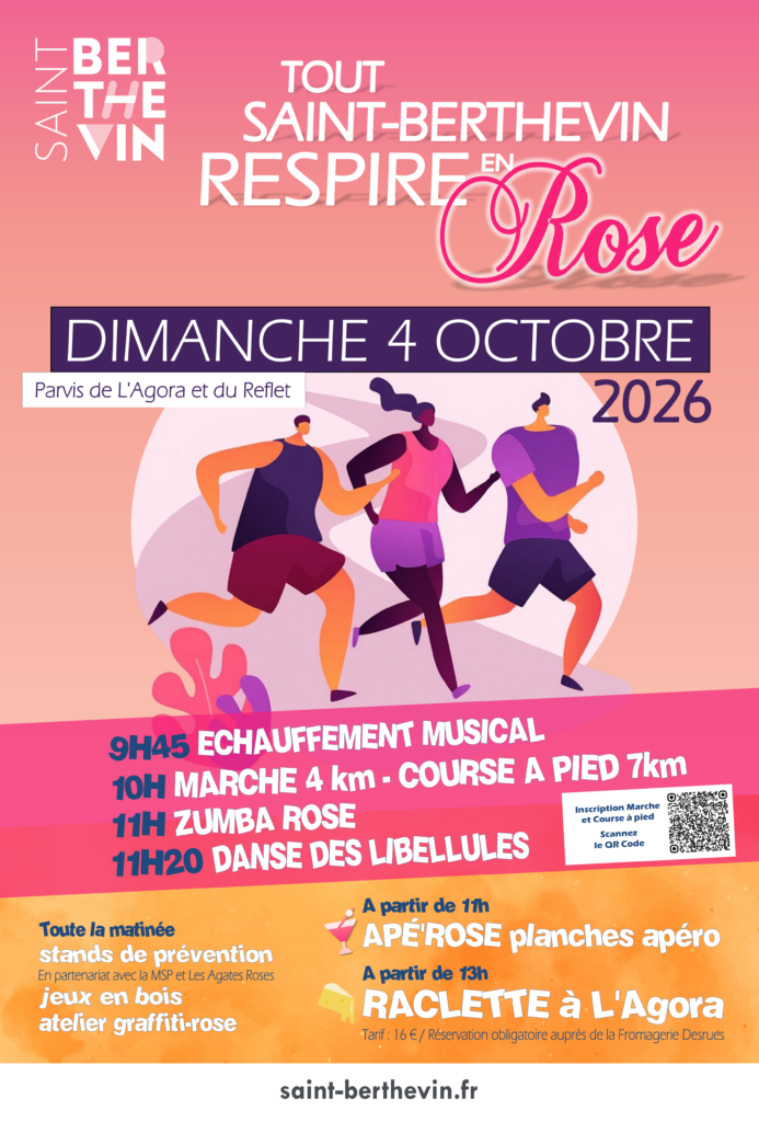 Tout Saint-Berthevin Respire en Rose le 04 octobre 2026