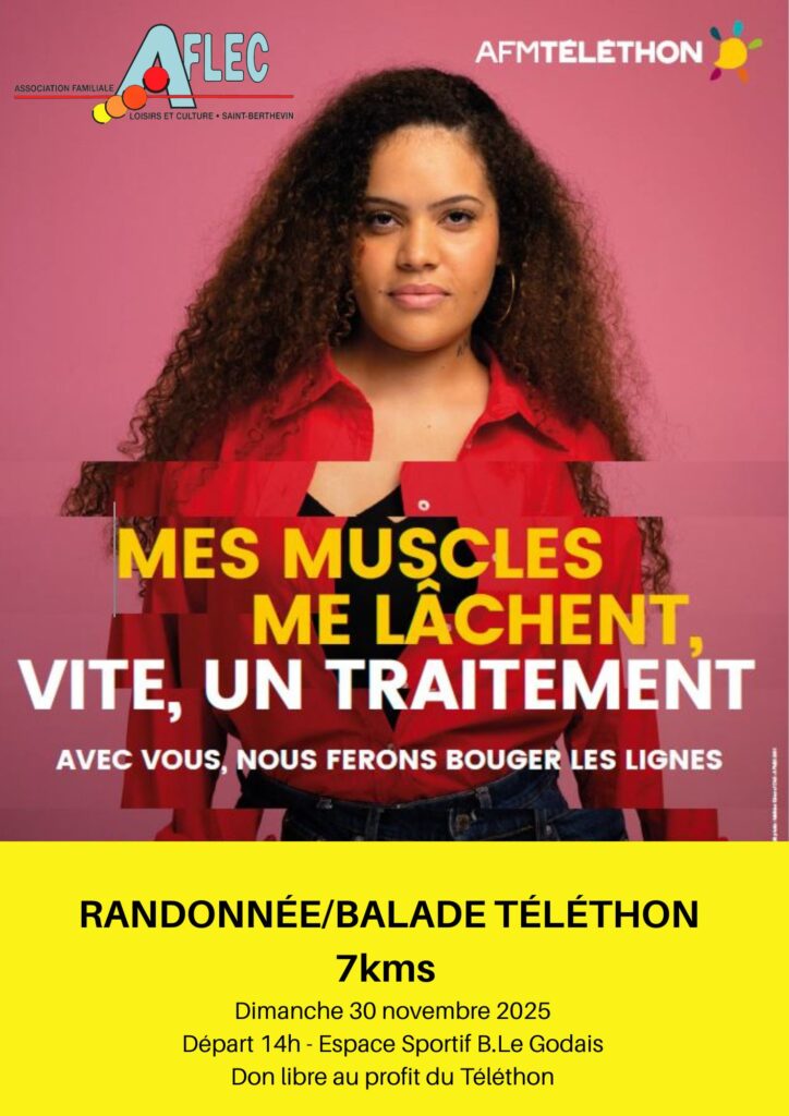 Rando Téléthon du 30 nov 2025.