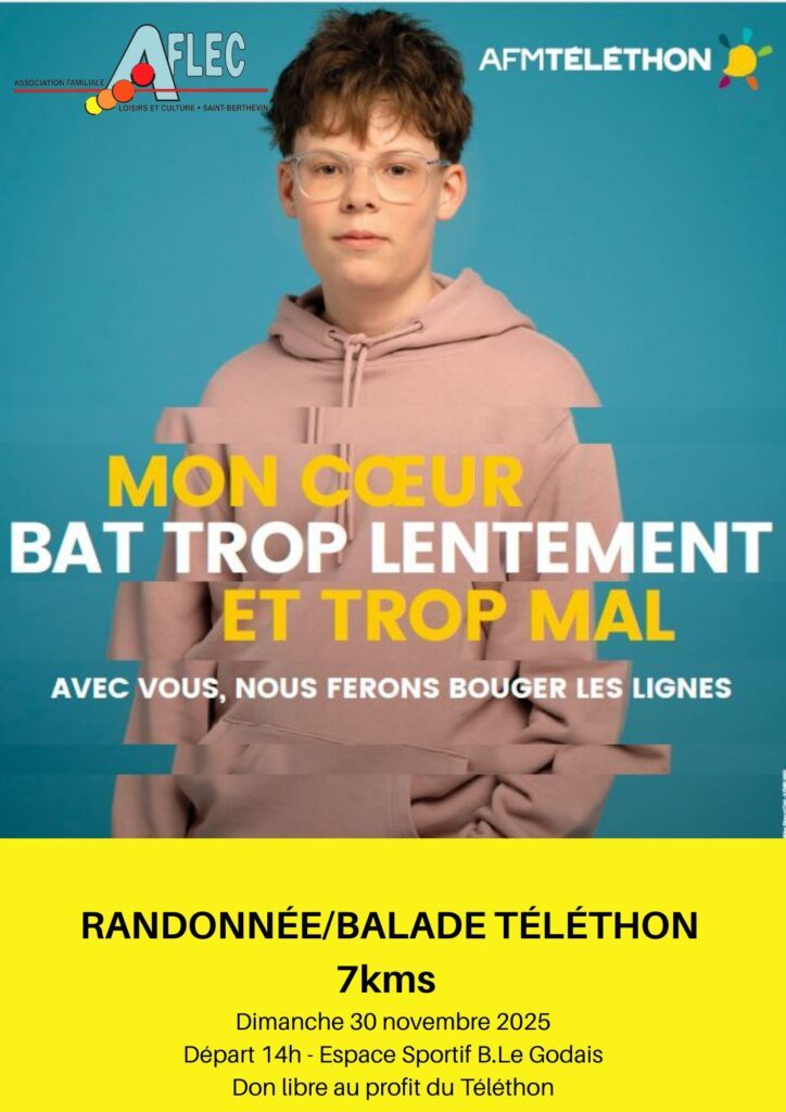 Rando Téléthon du 30 nov 2025.