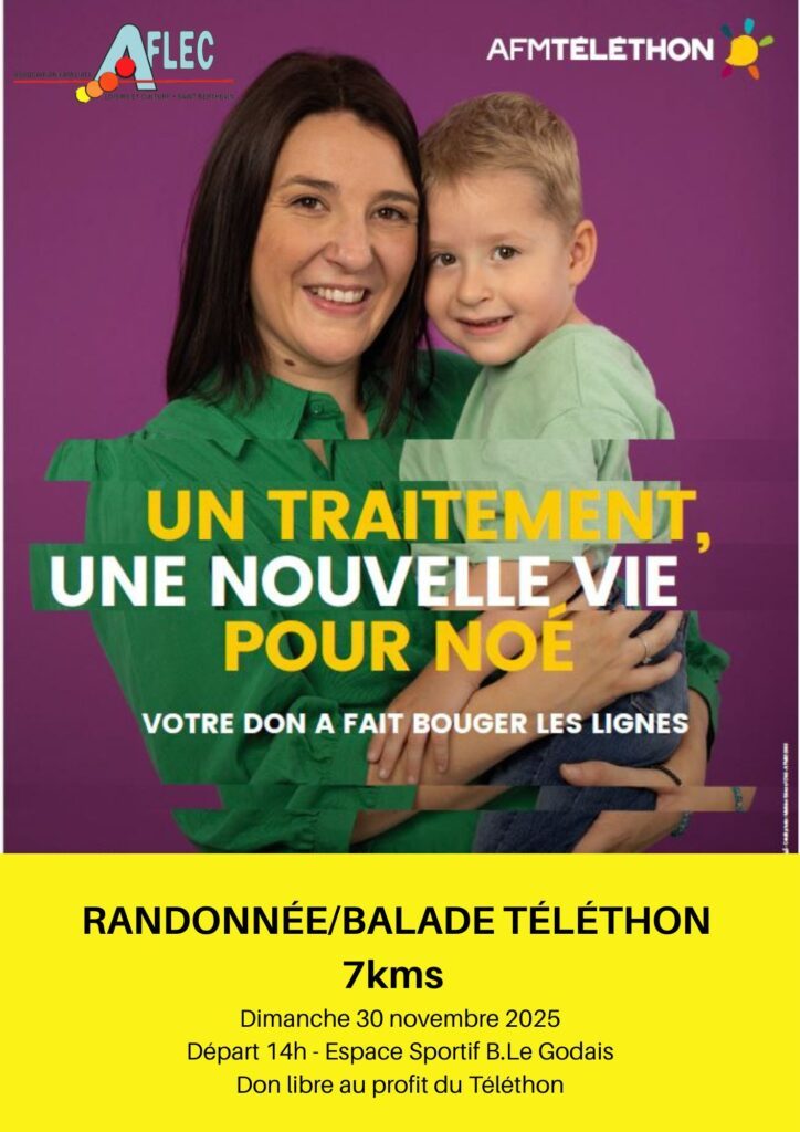 Rando Téléthon du 30 nov 2025.
