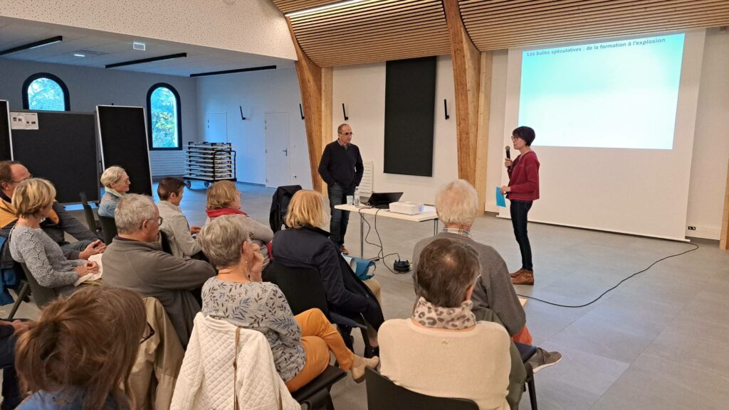 Les Bulles Spéculatives - Première conférence de la saison 2023/2024 par Philippe Barrieu