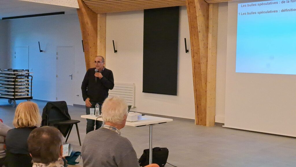 Les Bulles Spéculatives - Première conférence de la saison 2023/2024 par Philippe Barrieu