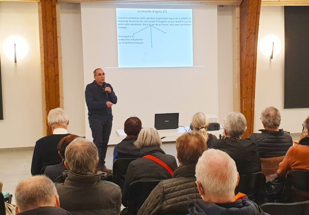 Conférence "Le monde d’après" de M. Barrieu le 08 décembre 2021 à l'AFLEC.