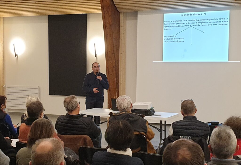 Conférence "Le monde d’après" de M. Barrieu le 08 décembre 2021 à l'AFLEC.