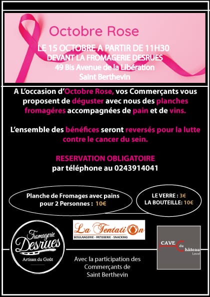 Les foulées roses à Saint-Berthevin