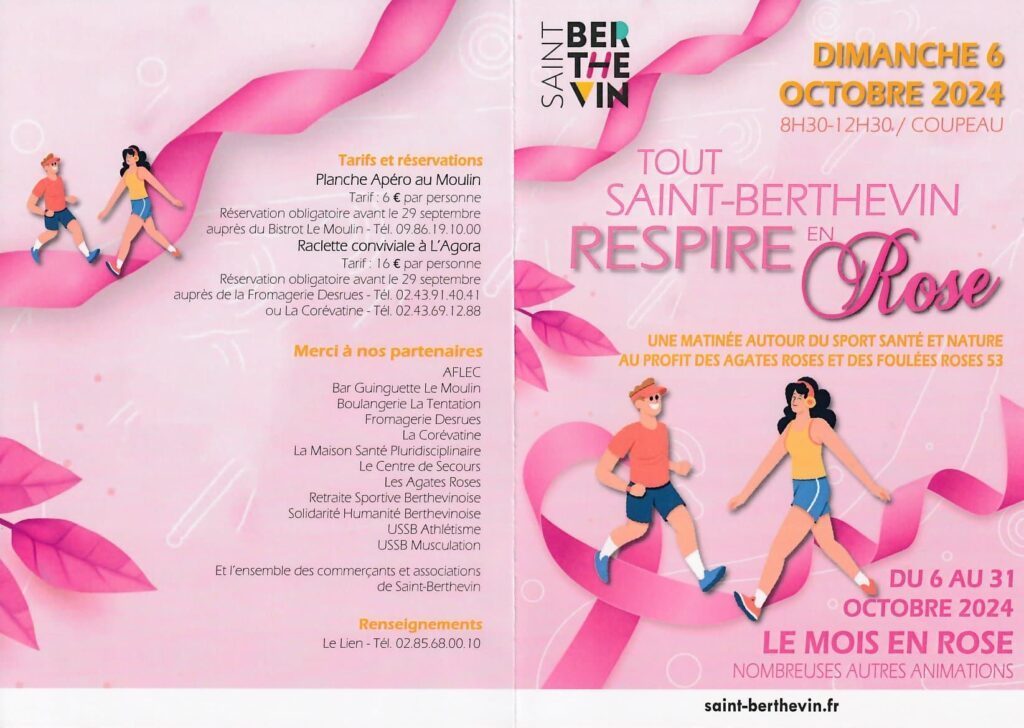 Flyer Octobre Rose 06 oct 2024