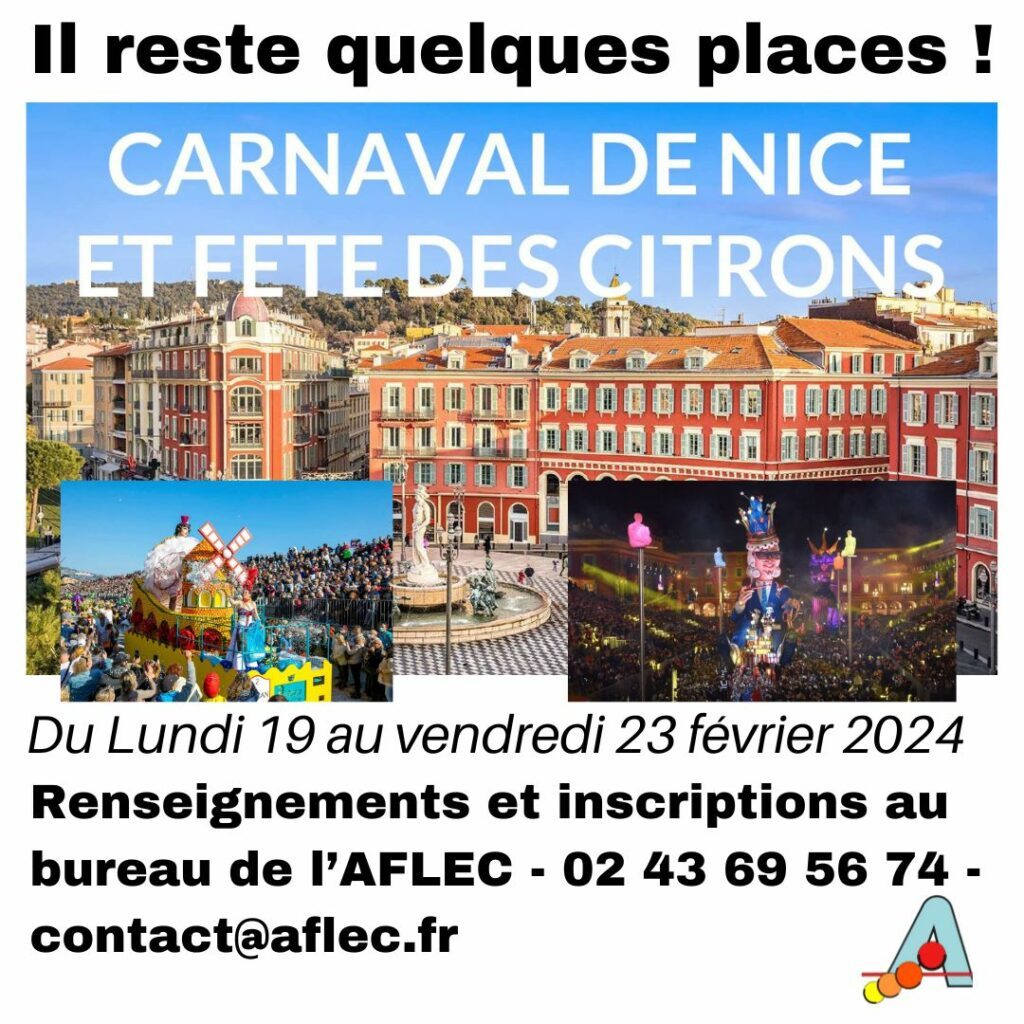 Carnaval de Nice du 19 au 23 février 2024.