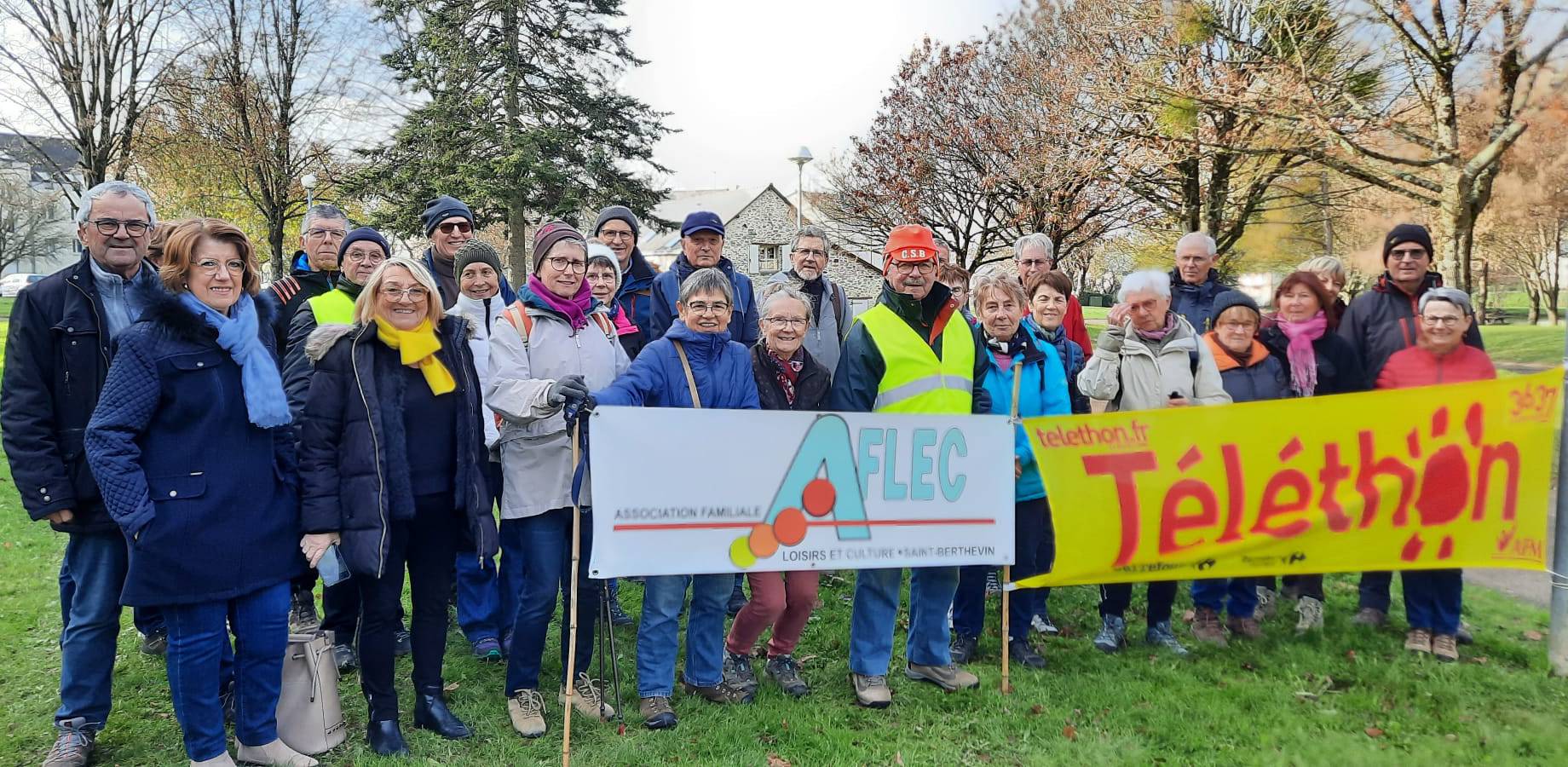 Rando Téléthon Aflec du 03 déc. 2023.